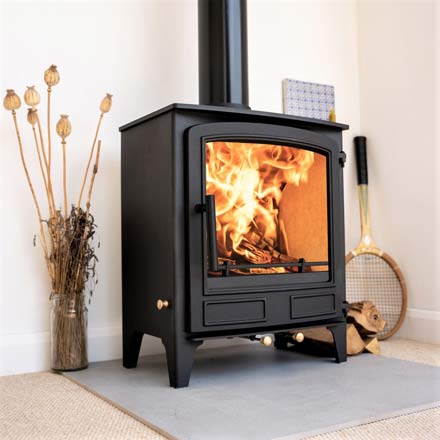 5kw Newburn 5 Wide Idyllic wood burning stove