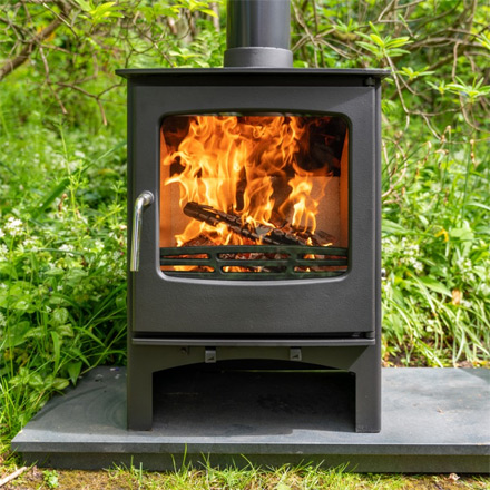 Defra-Approved Purefire 7.4 Wood Burning Stove